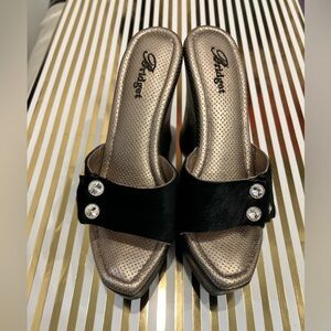 Bridget Glitz ✨🖤Black Pony hair 🖤✨Sz7